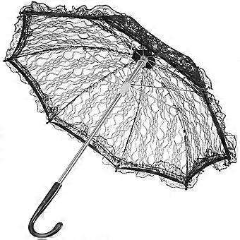 Vintage Lace Umbrella for Wedding Bridal Stage Performance Props 1Pcs