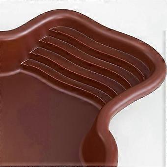 Adatto per vasche da bagno per rettili e anfibi con rampa, ciotola per l'acqua per tartarughe e criceti.