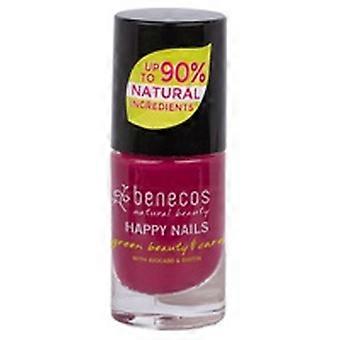 Dark pink nail polish (wild orchid) 8-FREE 5 ml