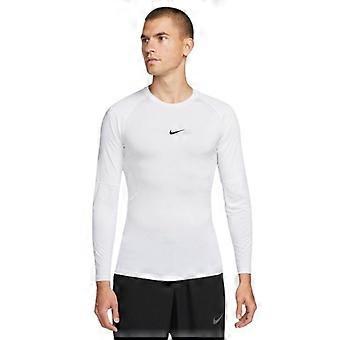 Nike Herre Pro Letter Print Athletic Base Layer-topp