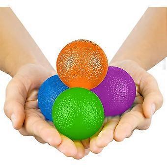 Squeeze Balls For Hand Therapy, Exercise, Arthritis - Resistance Strength Squeezing Egg Trainer