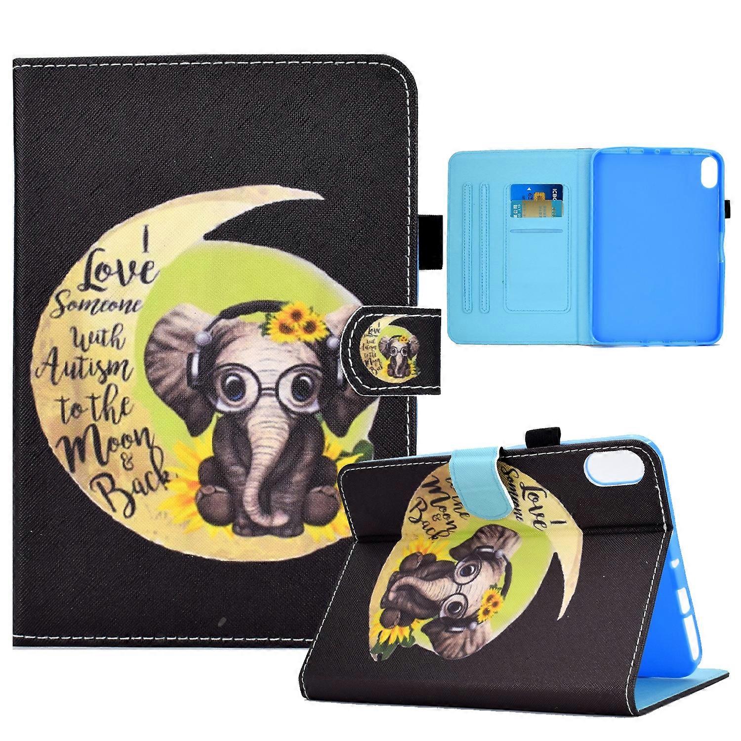 For Apple iPad 11th Gen A16 2025 / 10.9 2022 Faux Leather Tablet Case Design 24 Cover Cases