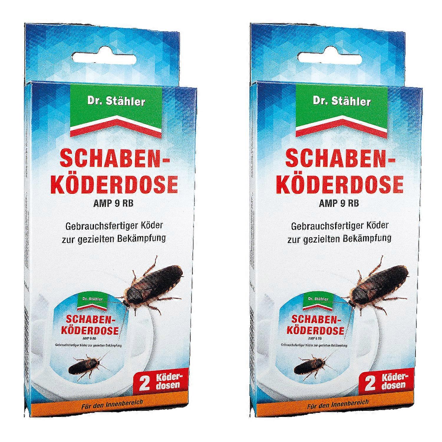 2 x DR. STÄHLER csótány csalidoboz, 2 db