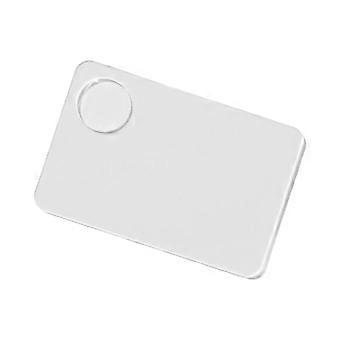 Acrylic Mixing Palette 10cm x 15cm Nonporous Surface for Easy Color Blending and Mixing Tool