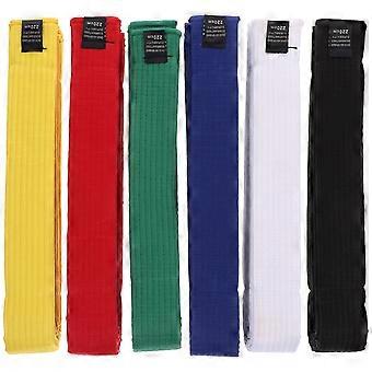 Taekwondo Belt Cotton Martial Arts Belts for Training 6Pcs Assorted Colors