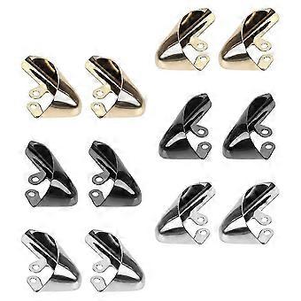 Shoe Tip Covers High Heel Shoes Party Decoration Silver 6 Pairs