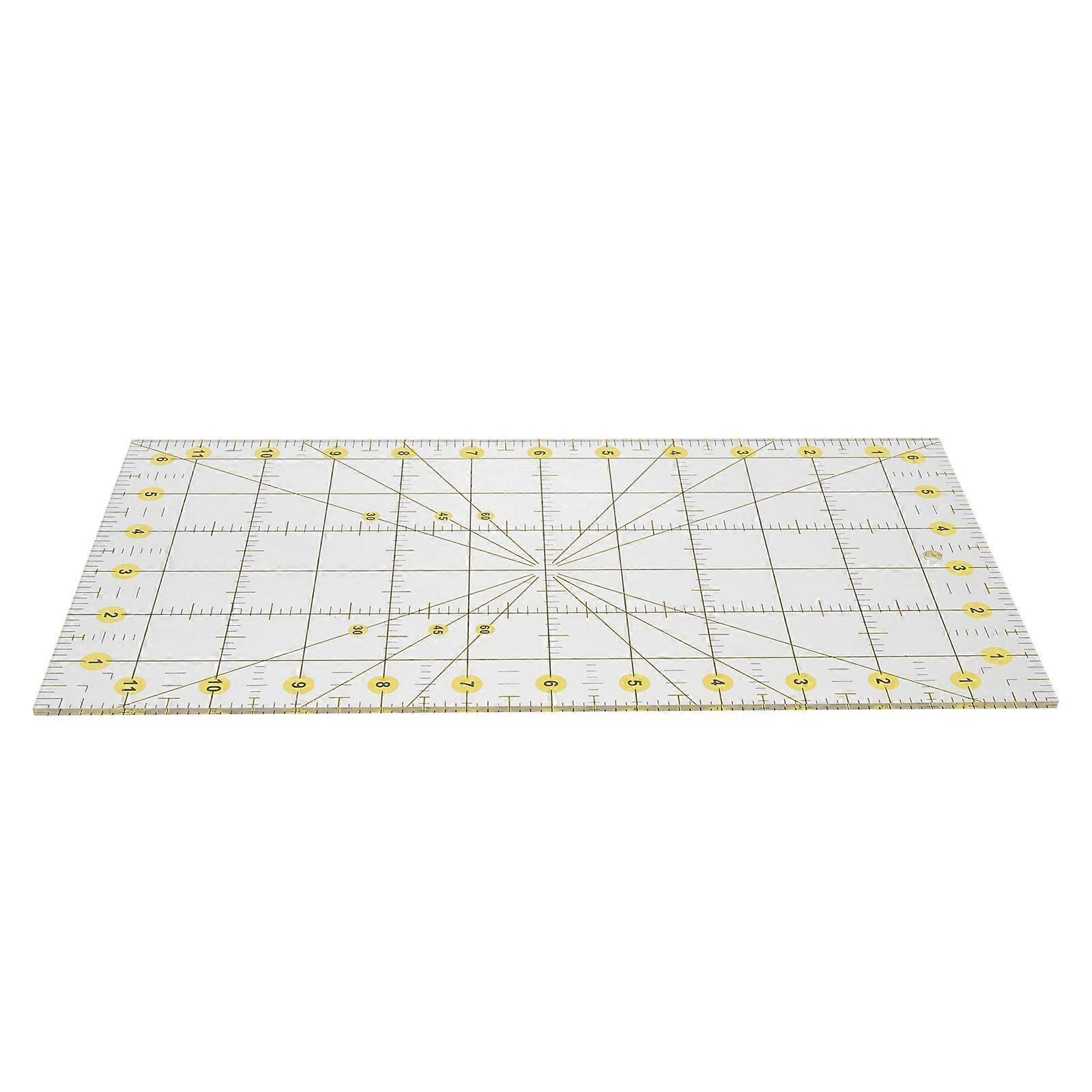 Patchwork Ruler Quilting Cutting Ruler Patchwork Cutting Template Sewing Supply