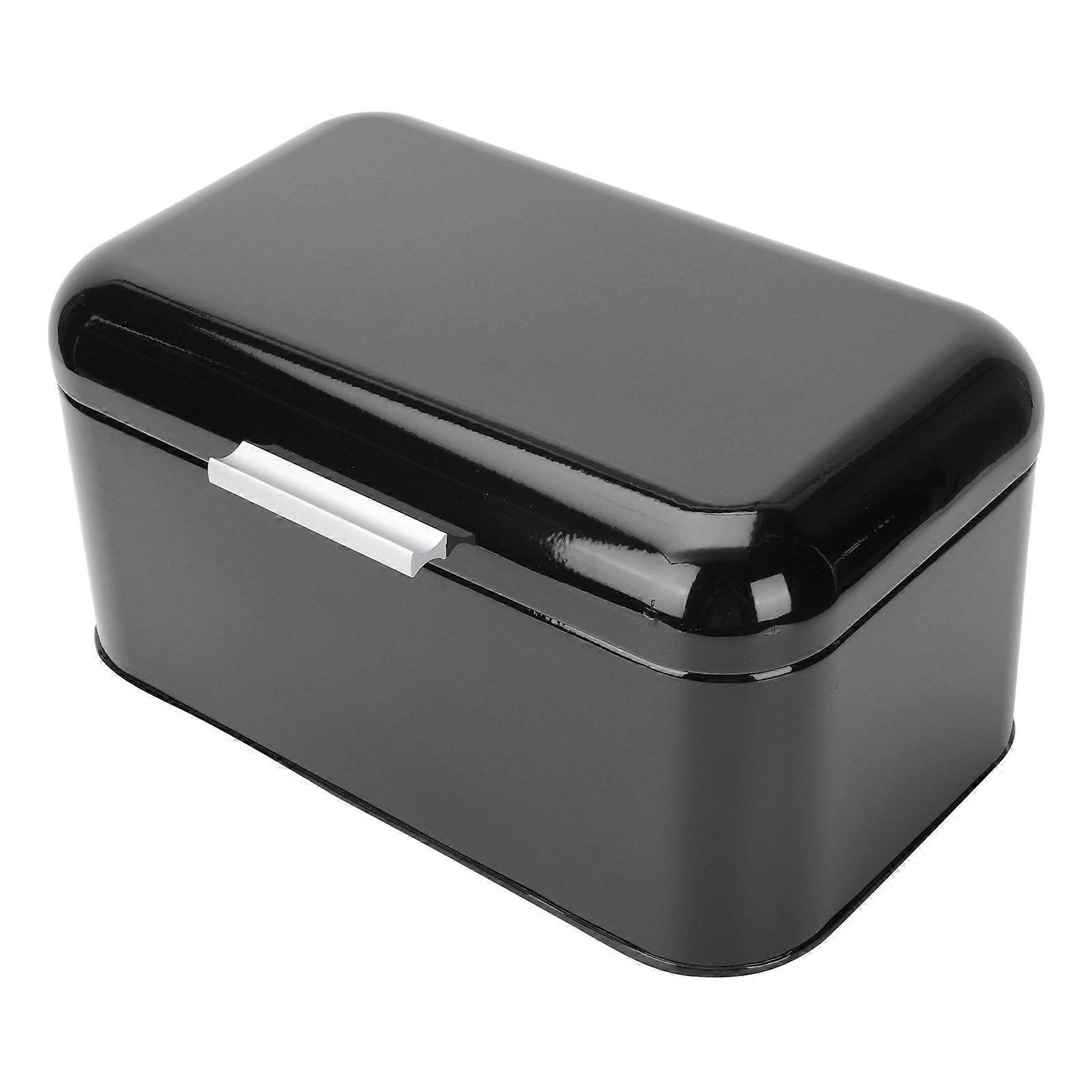 Black Bread Storage Container for Moisture Proof Storage Set