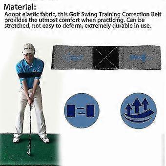 Elastisches Golfschwung-Trainingsarmband – Professionelle Unterstützung für die Schwungausrichtung | Verstellbares, hochelastisches Material, Blau | Verbessert die Schwunghaltung