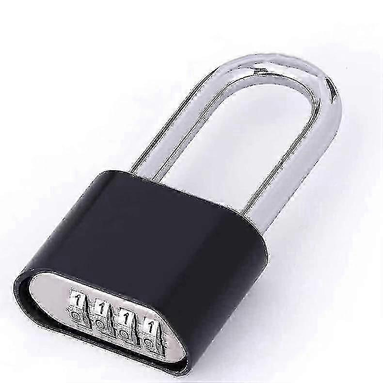4 Digit Combination Padlock Outdoor Code Padlock Waterproof Combination Lock Zinc Alloy Security Padlock Keyless Code Lock Lock Padlock Compatible wit