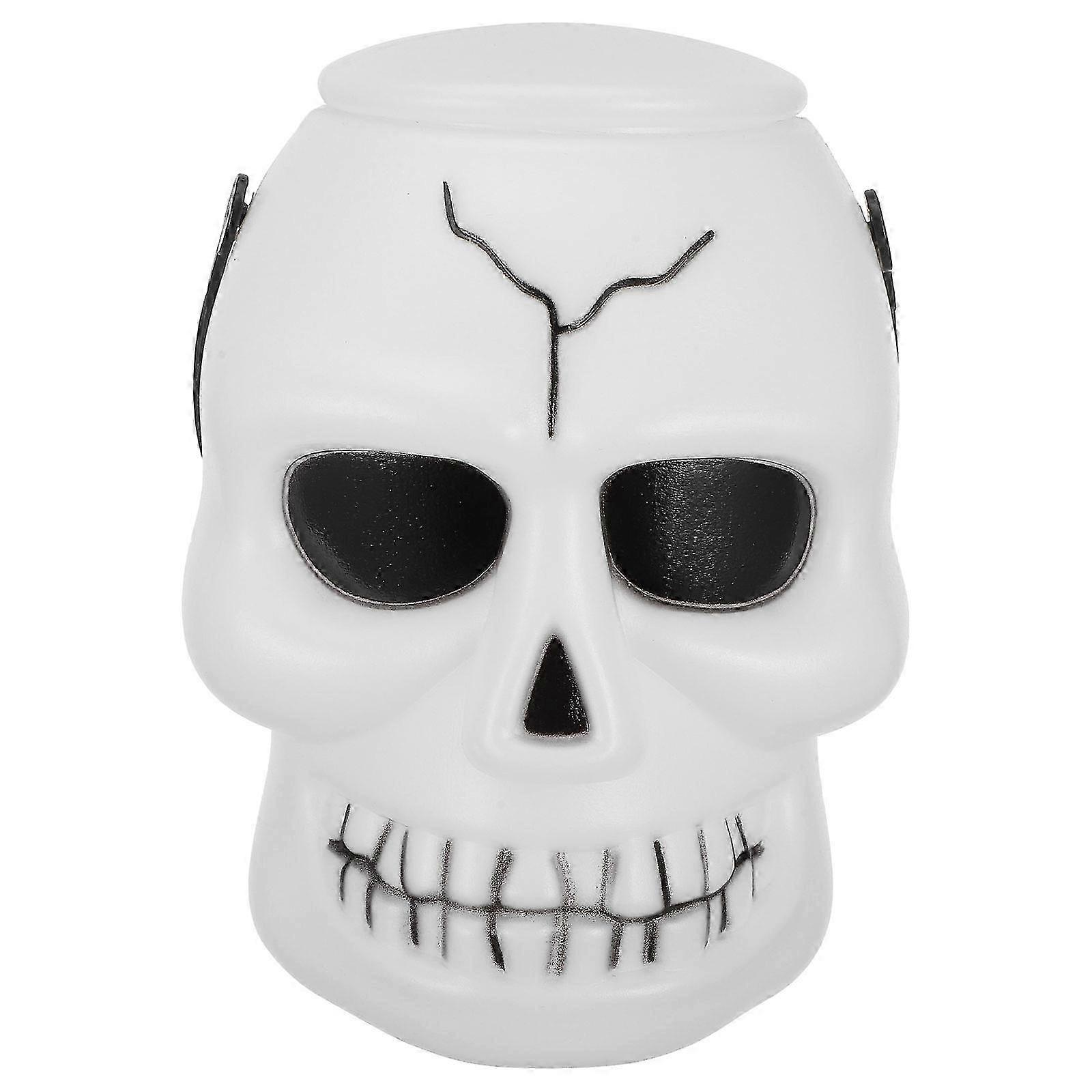 Halloween White Candy Storage Bucket Holder Container