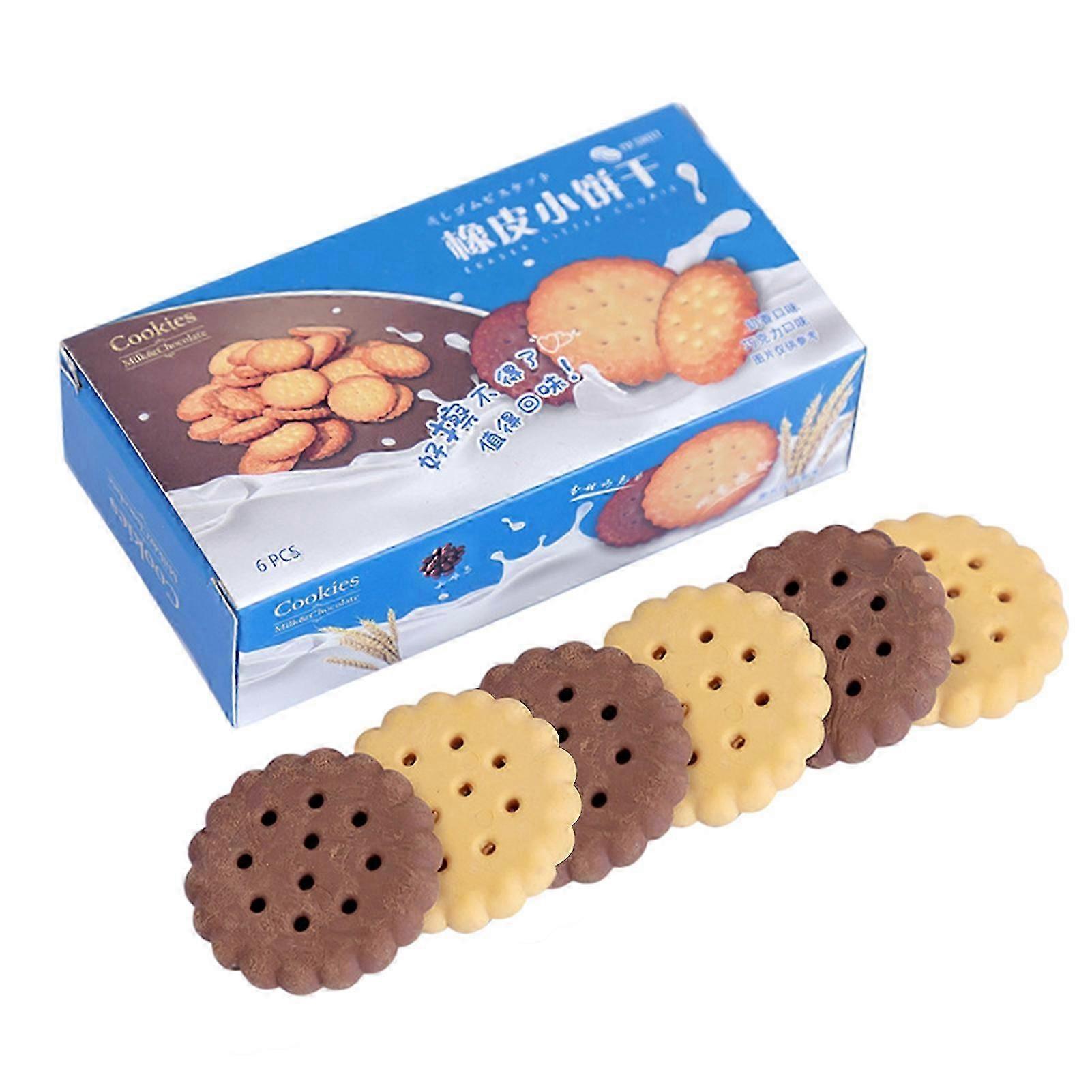 Wavy Biscuit Eraser Soft Rubber