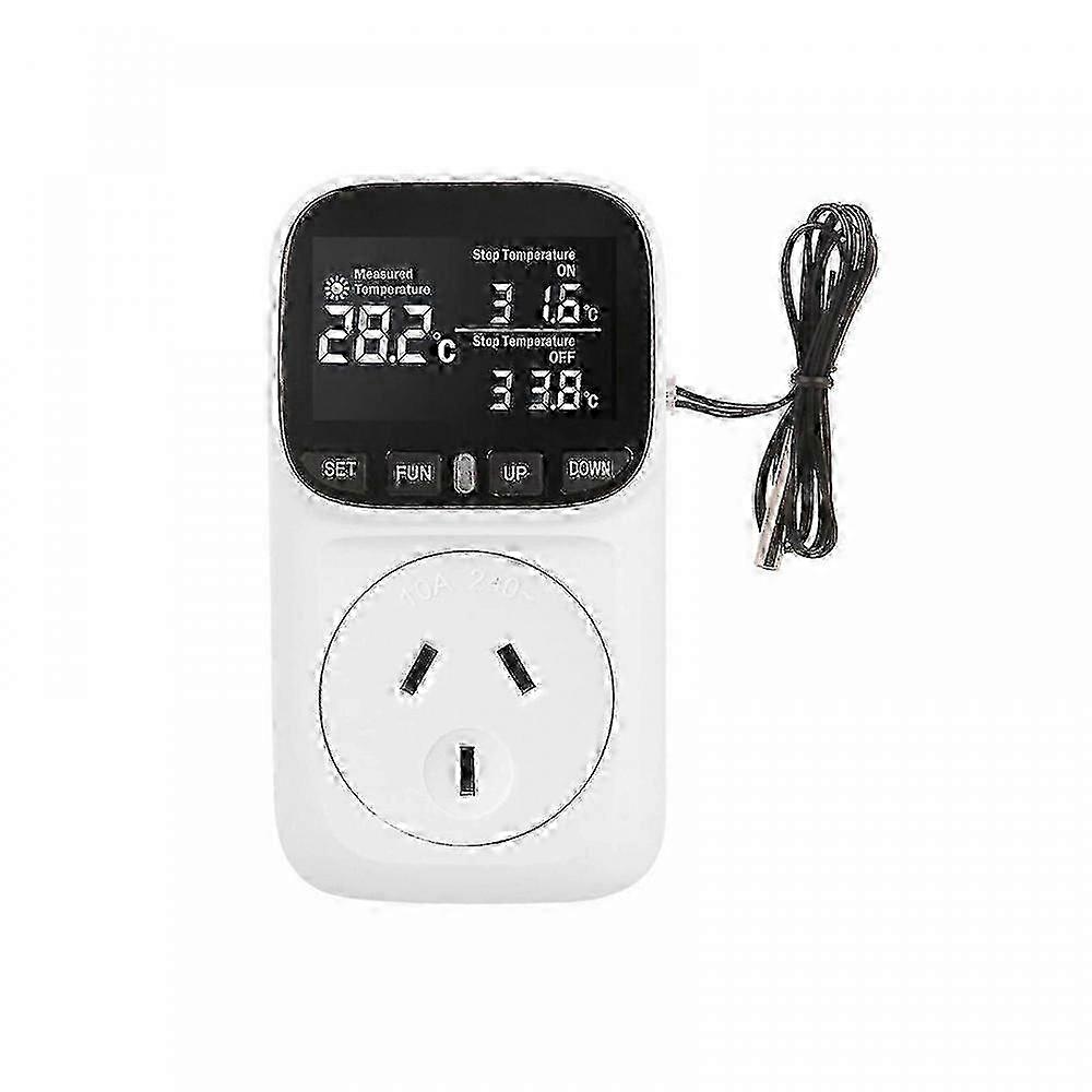 Digital Temperature Controller Thermostat Timer With Sensor 240V 10A 2400W