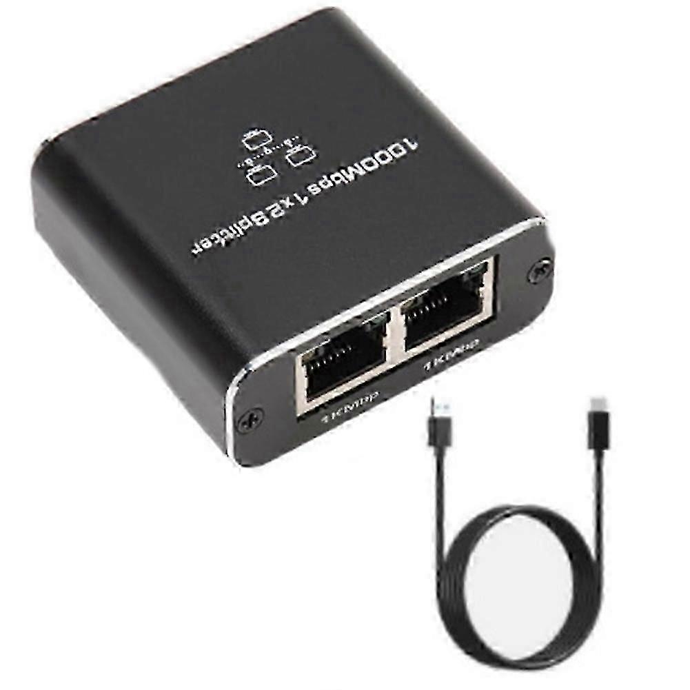 Compact 1000Mbps RJ45 Network Distributor