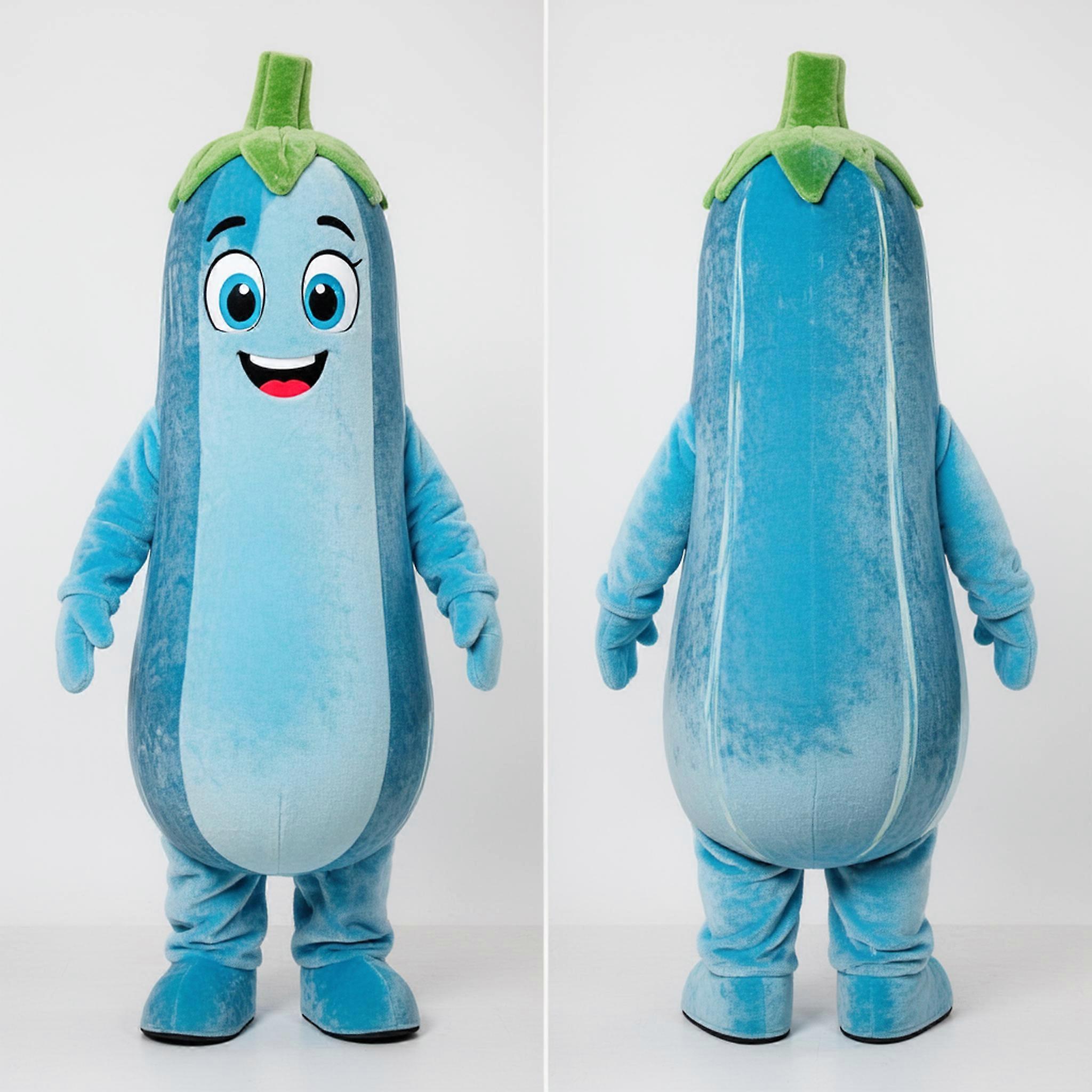 MASTICOT Emerald Green Plump Zucchini Mascot