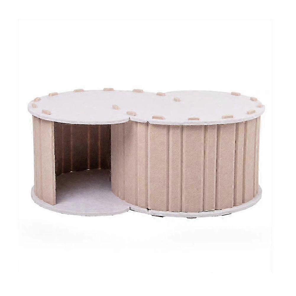 Foldable Hooded Cat Tunnel Bed
