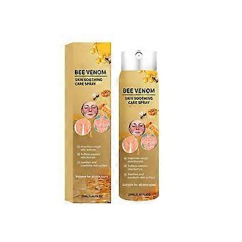 Spray do pielęgnacji skóry z jadem pszczelim, który nawilża i chroni skórę twarzy, zapewniając jej miękki, lśniący i promienny wygląd, wygodny w użyciu