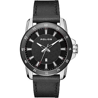 Police Tromso Quartz Analog Man Watch with R1451306007 Cowskin Bracelet