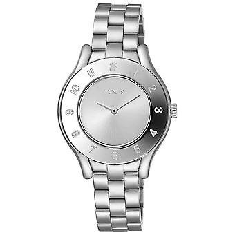 Tous Uhren Errold Uhr für Frauen Analog Quarz mit Edelstahl Armband 700350230