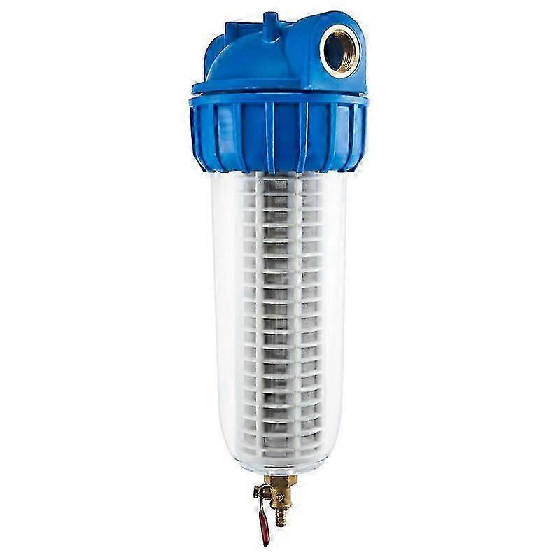 350 mm - Long garden pump booster filter - 20 mm interface diameter
