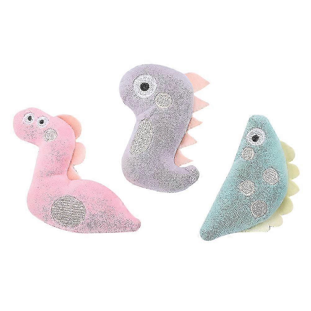 Soft Plush Cat Teaser Toys 3Pcs