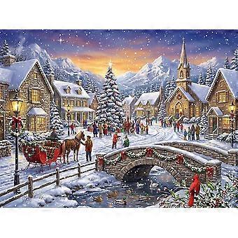 Village Christmas Advanced Challenge Puzzle JI-1832