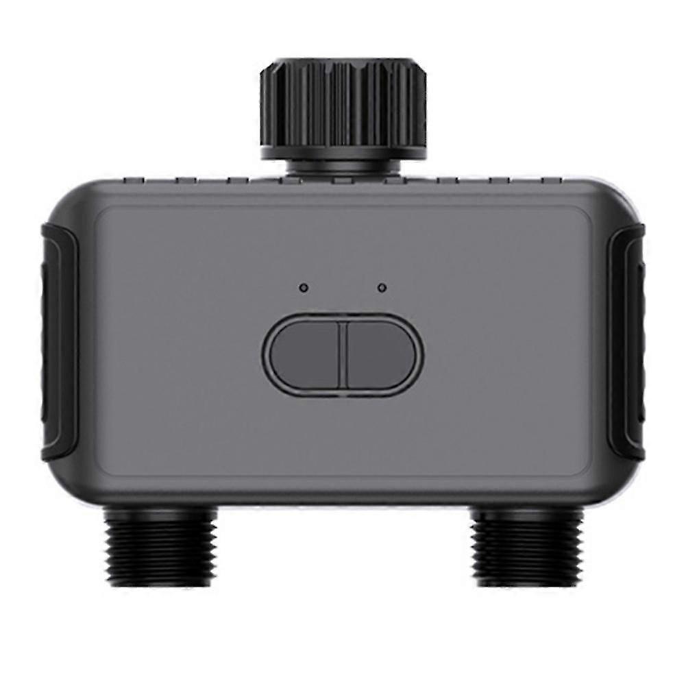 Smart 2-Zone Watering Valve with Bluetooth - Garden Irrigation System Controller, Automatic Drip Sp-SNNGV