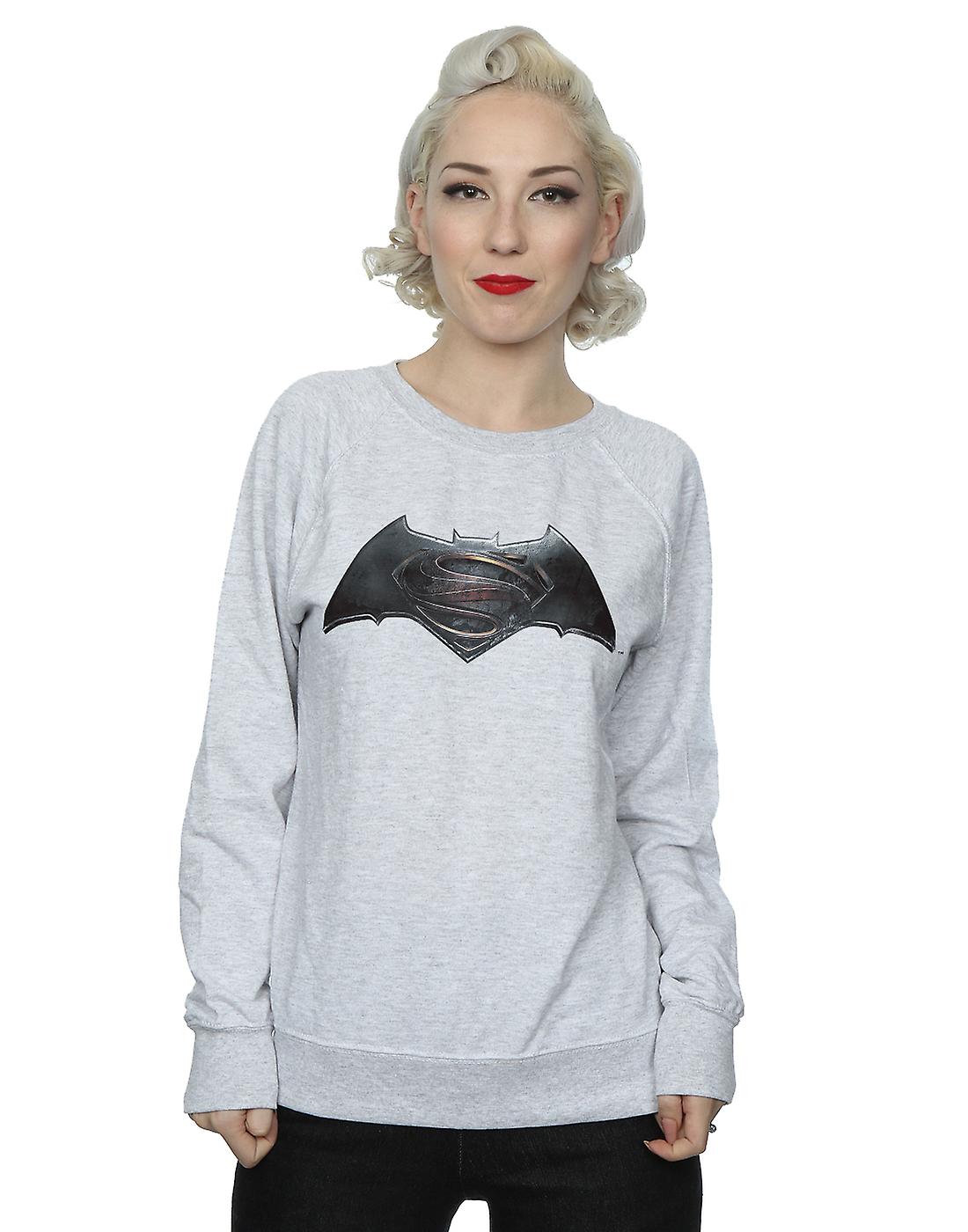 DC Comics Women's Batman v Superman Logo Sweatshirt