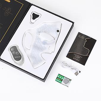 Electronic Facial Mask Charging Massage Device Soft Gel Face Massager Mask Beauty Mask Maintenance Vibration Moisturize Mask
