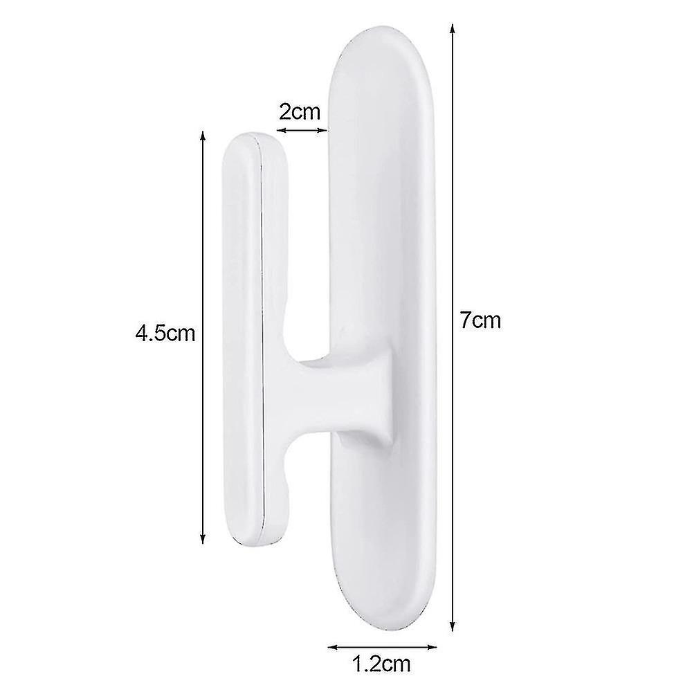 8pcs Home Blind Cord Halter Selbstklebende Vorhang Haken String Wrap Cleat Tool