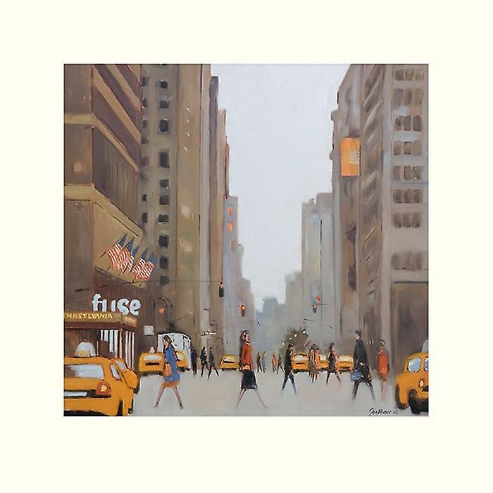 Jon Barker 7th Avenue New York Print