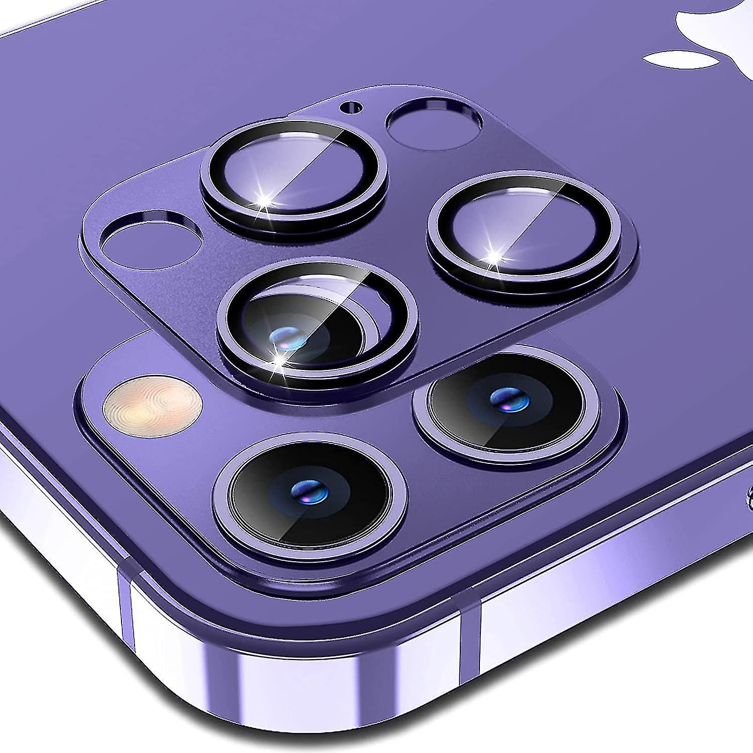2pcs Camera Lens Protector Compatible With Iphone 14 Pro/iphone 14 Pro Max, Hd Tempered Glass Lens Film