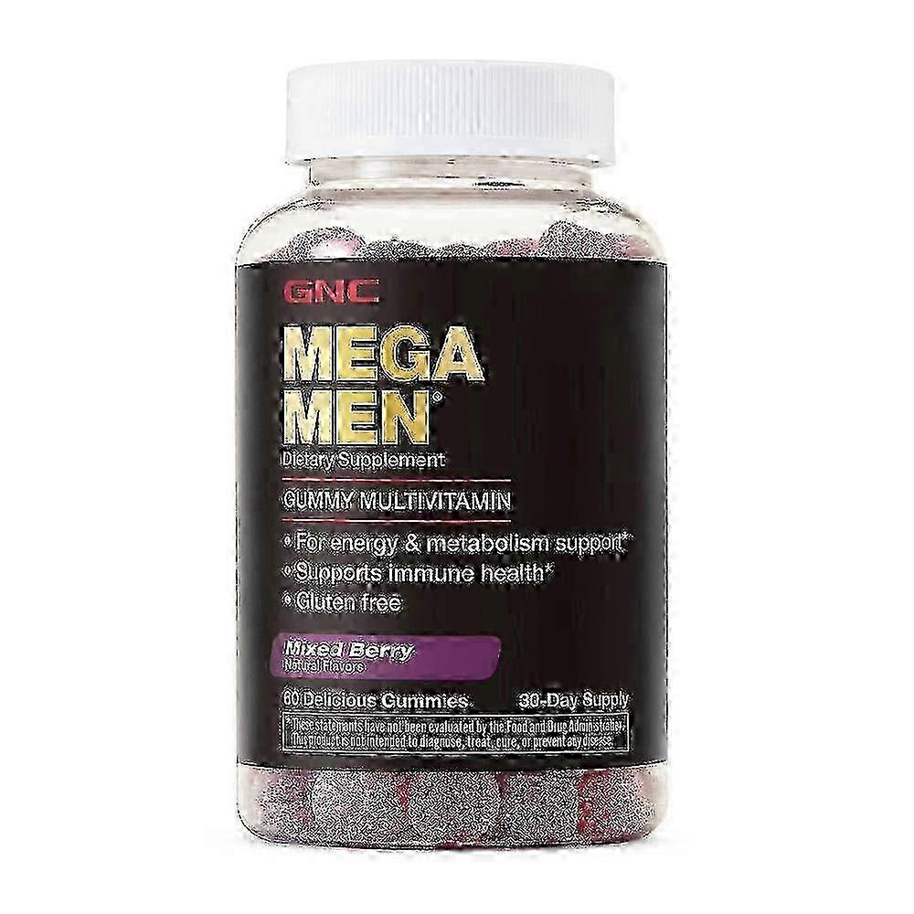 Gnc Mega Men Multivitamin Gummies, 60 Ea