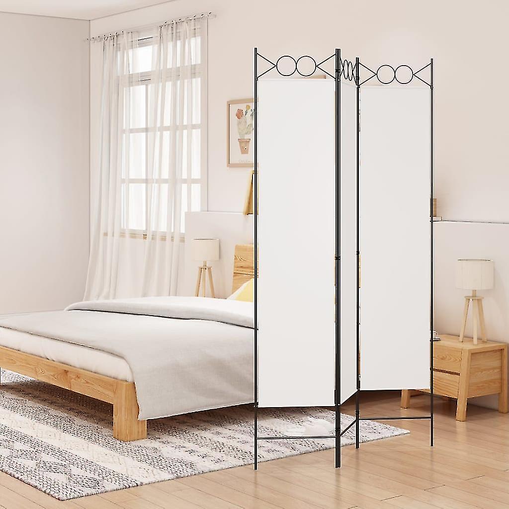 3 pcs. Screen White 120x200 cm Fabric