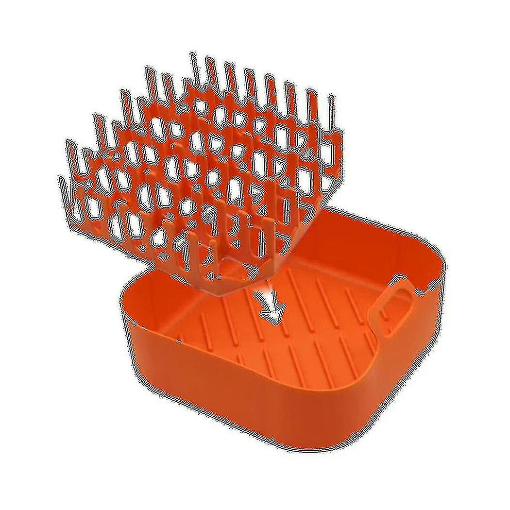 Multi-functional Bacon Cooking Rack And Silicone Pot Bacon Cooker Shelf Rack High Temperature Cooki