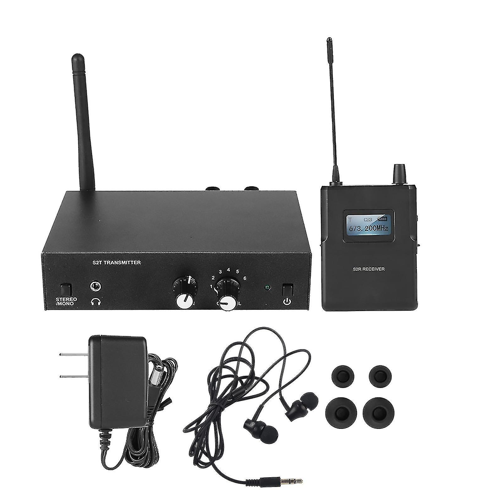 For Anleon S2 Uhf Stereo Wireless Monitor System In Ear System 670-680mhz 100-240v