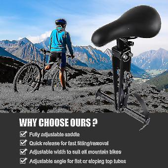 Kids Bike Seat For Mountain Bikes Front Mounted Bicycle Seats Easy