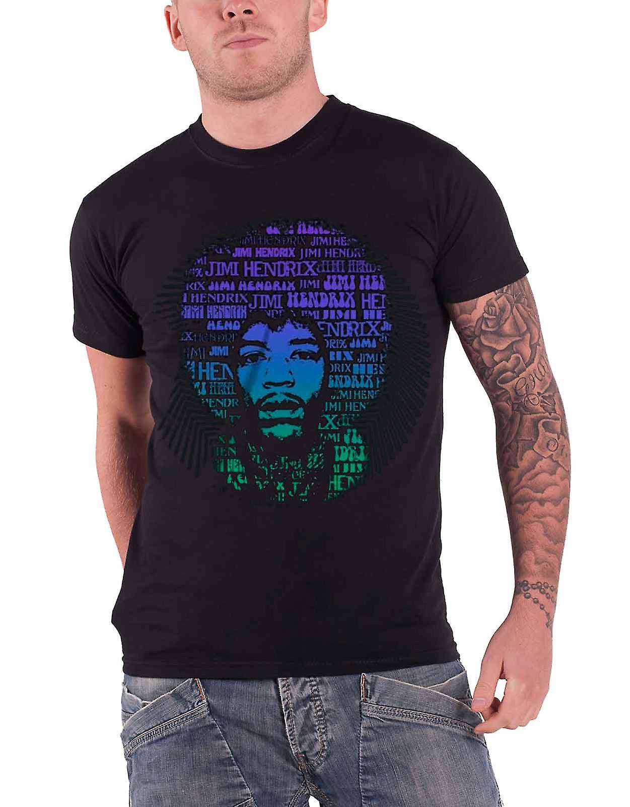 Jimi Hendrix Afro Speech T Shirt