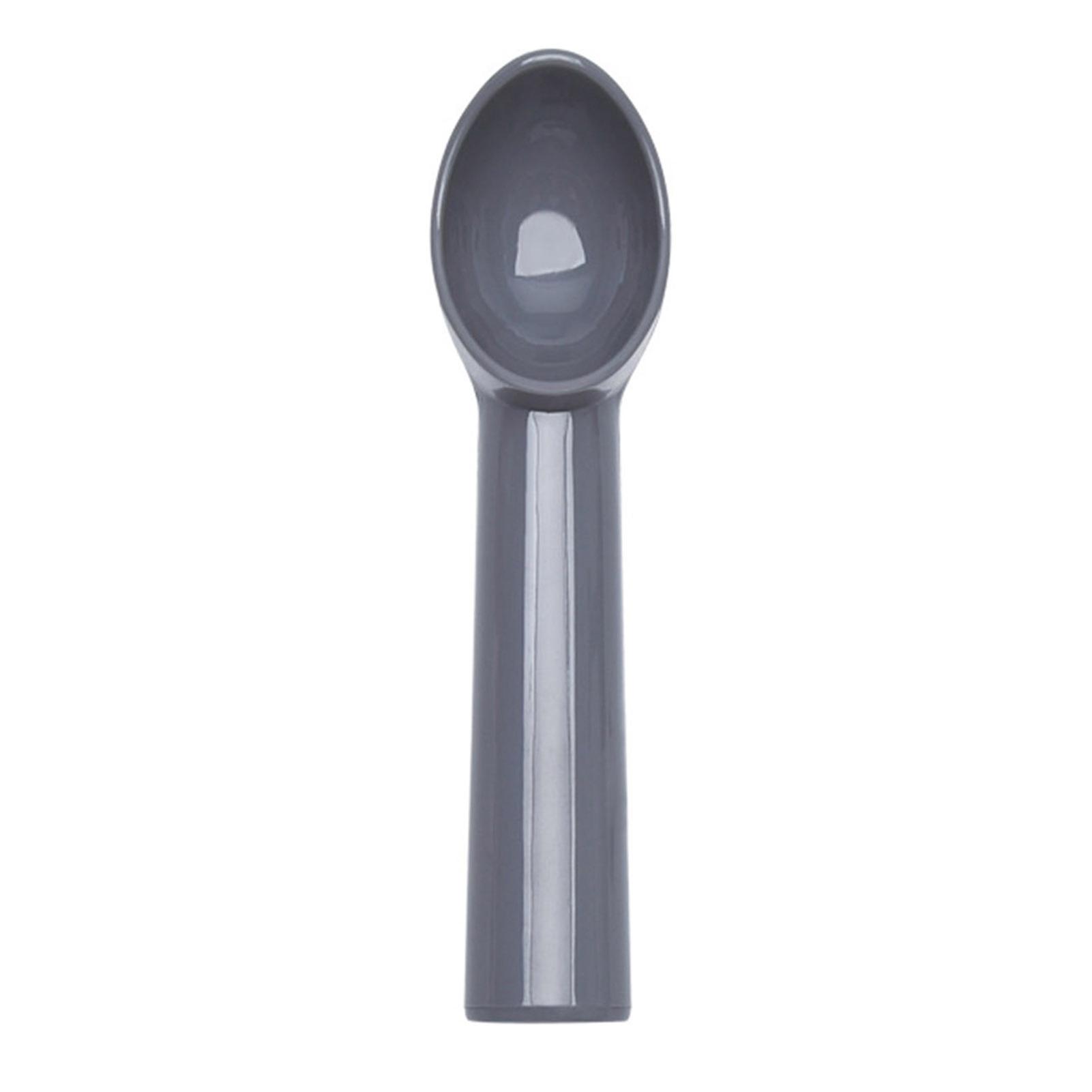 Portable Ice Cream Scoop With Handle Anti-freeze Sorbet Spoon With Grip Handle For Sundaes Pies And More