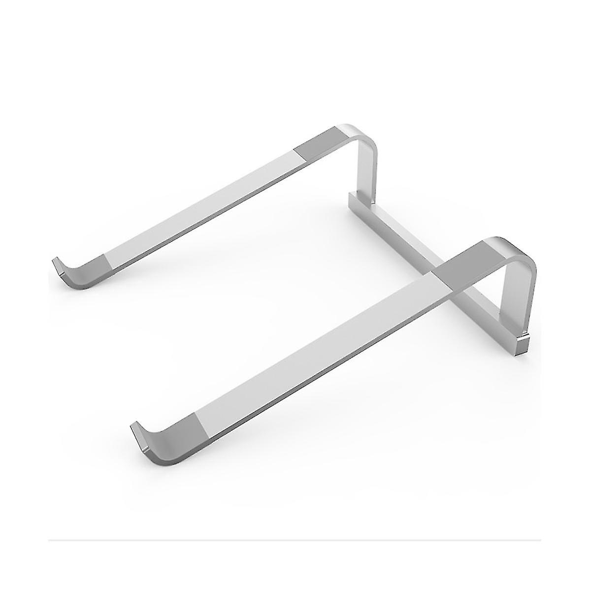 Desktop Laptop Stand Stable Stand Ergonomic Aluminum Computer Riser Laptop Cooling Stand (silver)