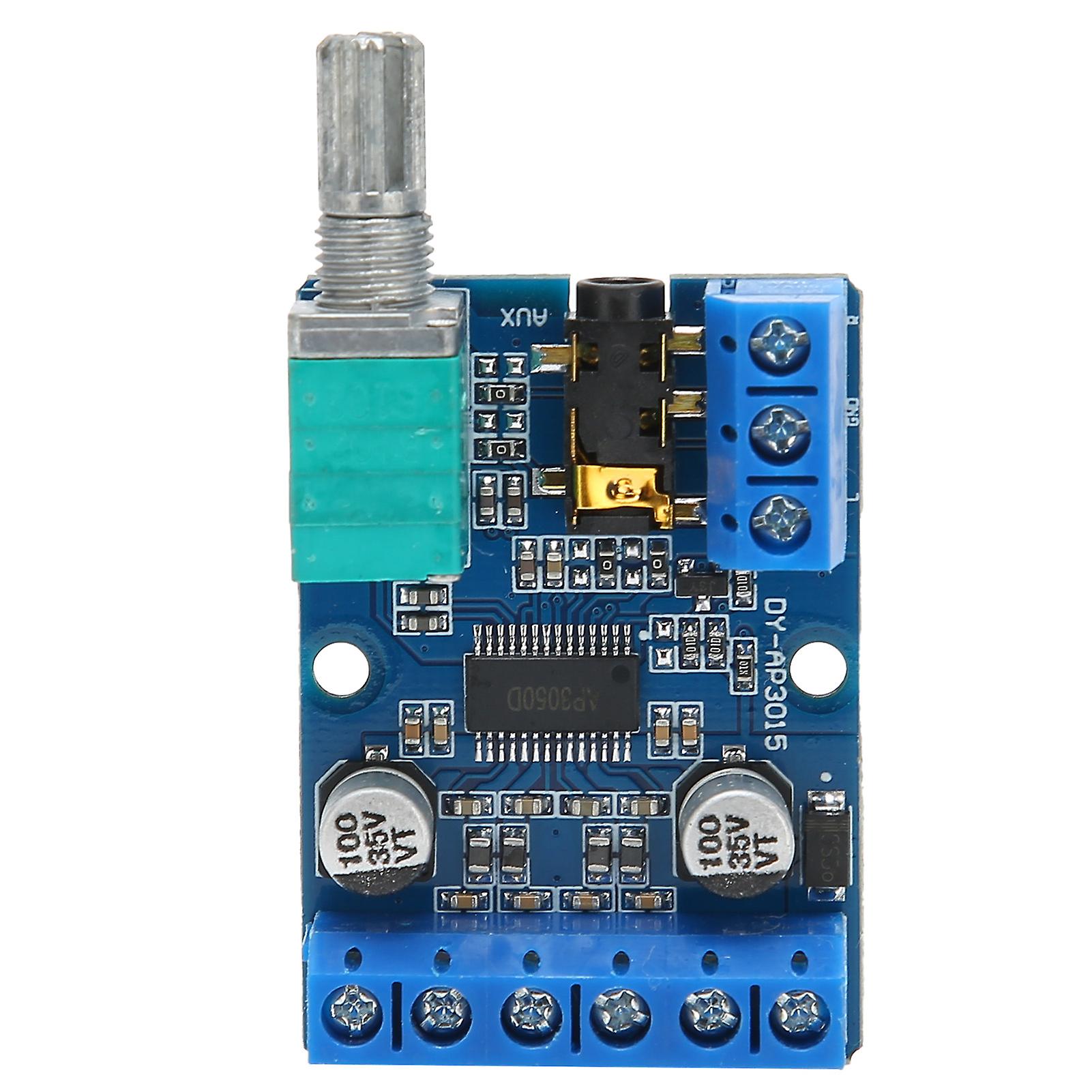 30W x 2 Stereo Digital Power Amplifier DIY Module with Volume Control 12V/24V DYAP3015