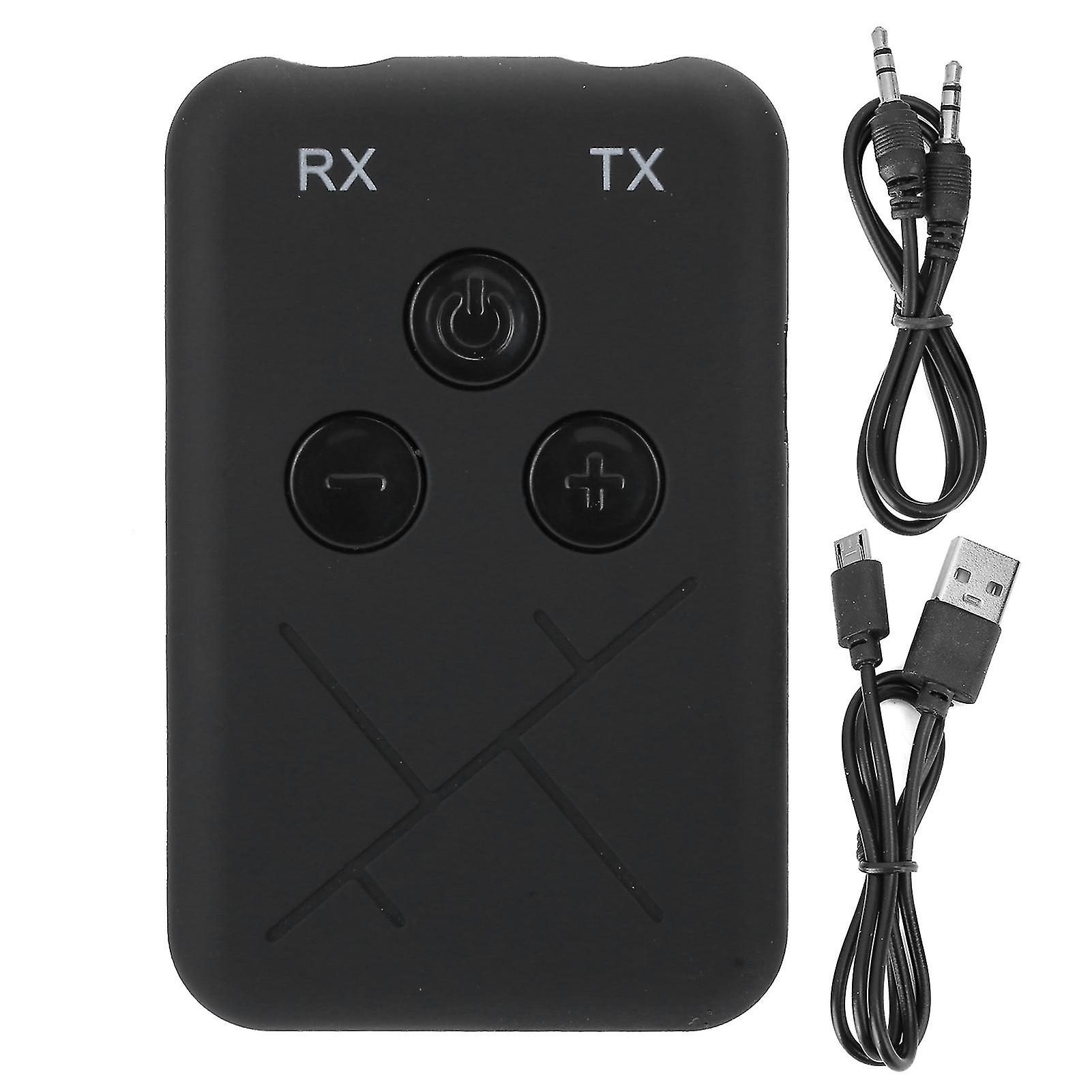Bluetooth Transmitter Receiver 2-in-1: Wireless o Adapter for Home Devices, 3.5mm
