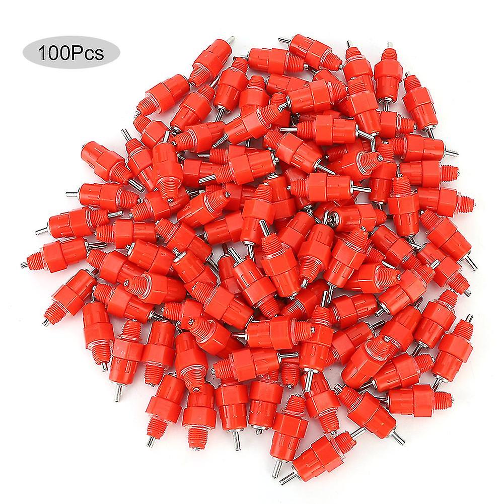 Automatic drinkers for chickens, ducks, geese, poultry, 100 pieces