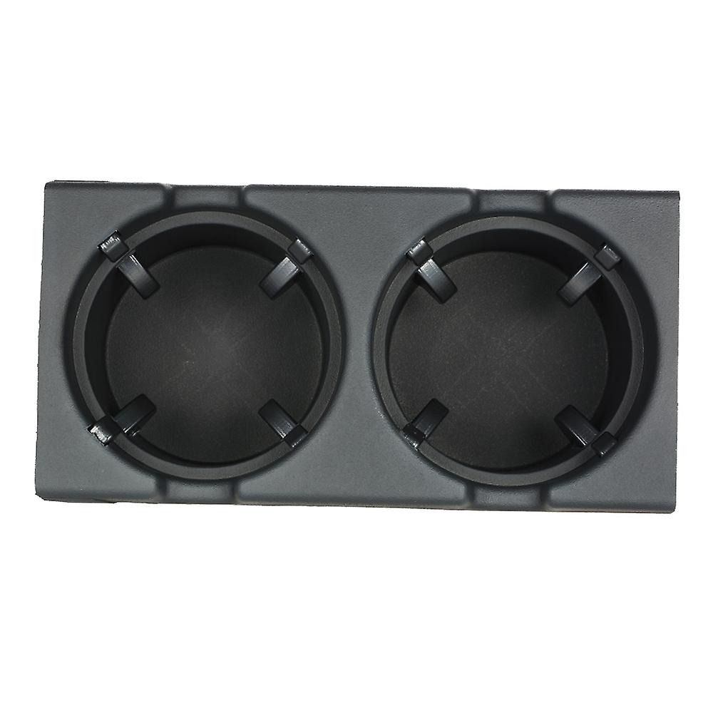 Car Front Center Console Drink Cup Holder + Coin Holder Tray