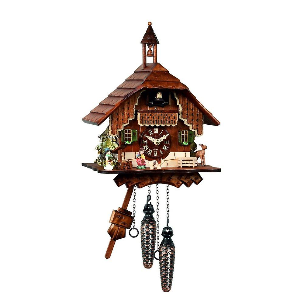 Engstler - 429 - Cuckoo Clock - 1-Day Chain Hoist - Walnut