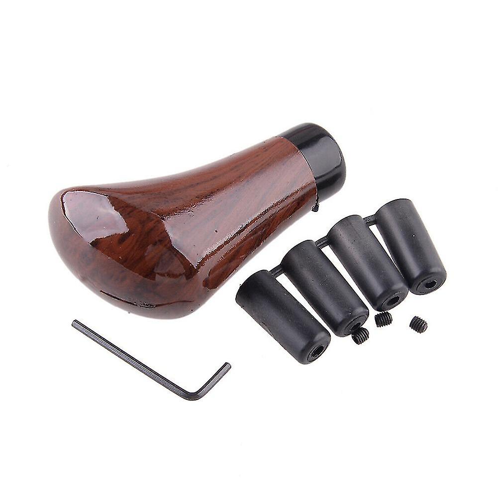 Universal Walnut Wood Grain Car Shift Lever Handle
