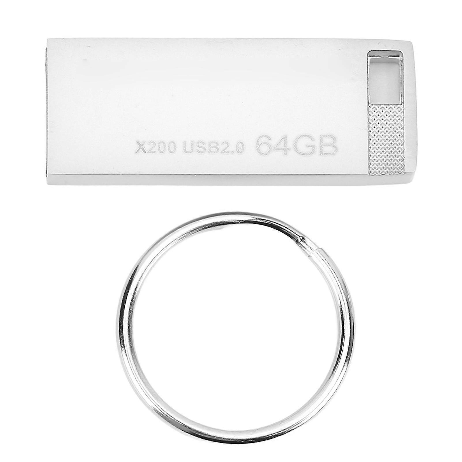 Portable Zinc Alloy USB Flash Drive - Durable, Fast, and Convenient Memory Expansion