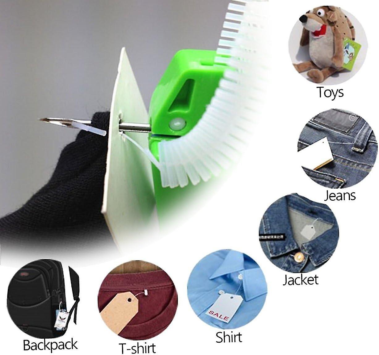 Label Maker Price Tag Gun Garment Brand Labels with 1000 Paddle Threads (White,5cm) + 5 Spare Needle