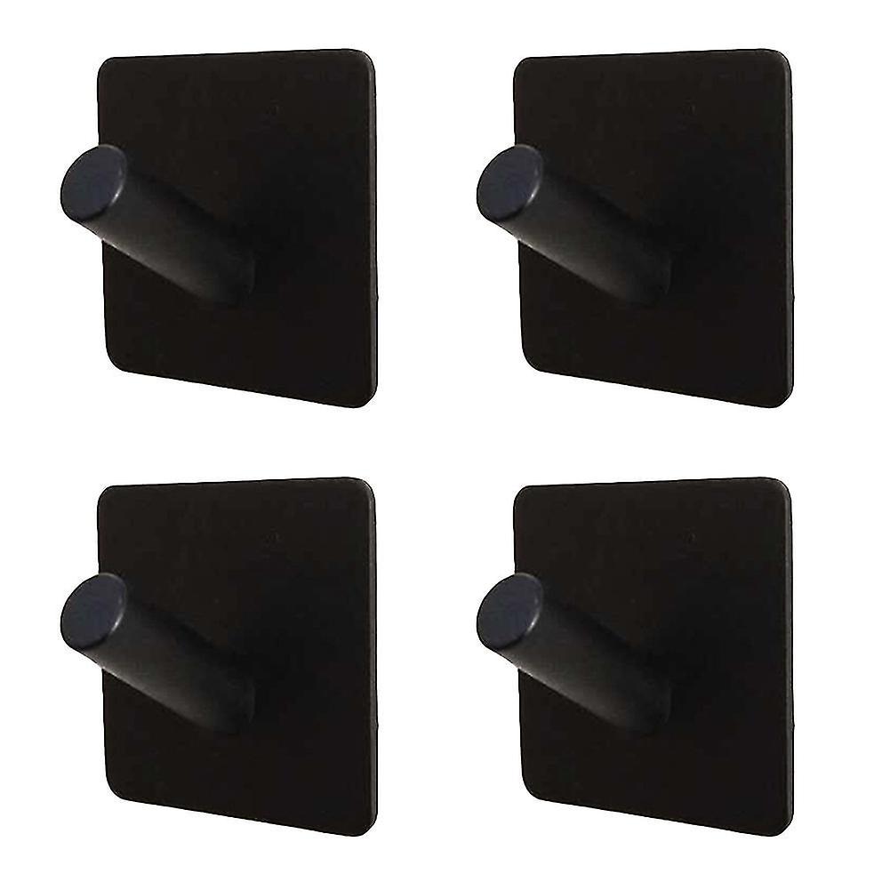 4 PC Square Hook Sticky stainless steel