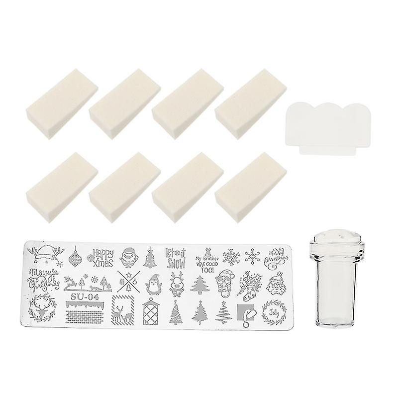 1set Nail Stampers Stencils